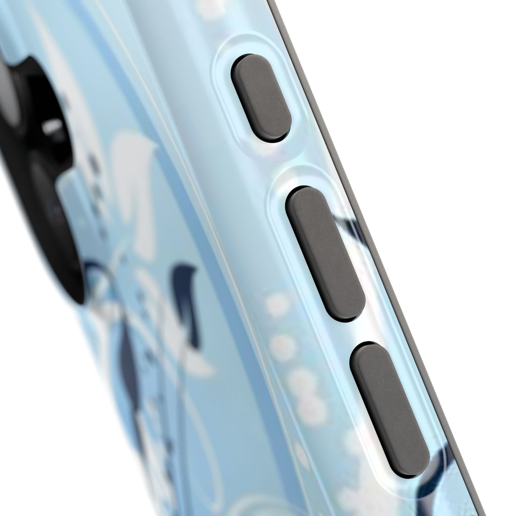 Bloom in Blue Tough iPhone Case