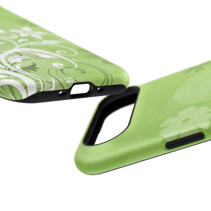 Green Mood Tough iPhone Case