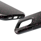Midnight Flutter Tough iPhone Case