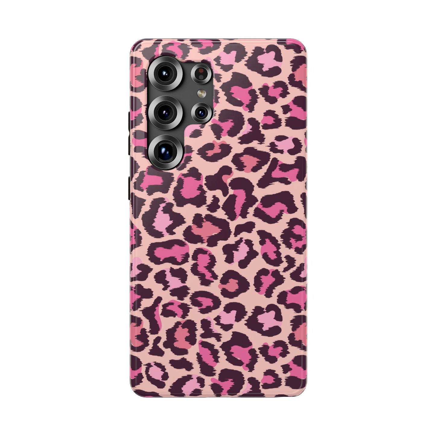 Pink Leopard Tough Samsung Case