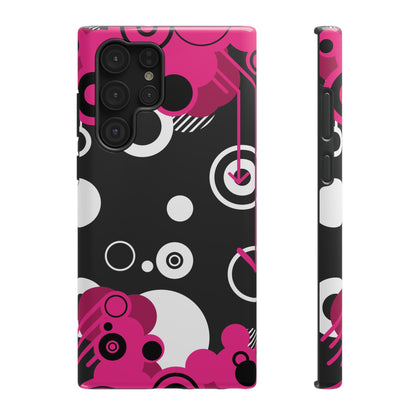 Pink Arrow Tough Samsung Case