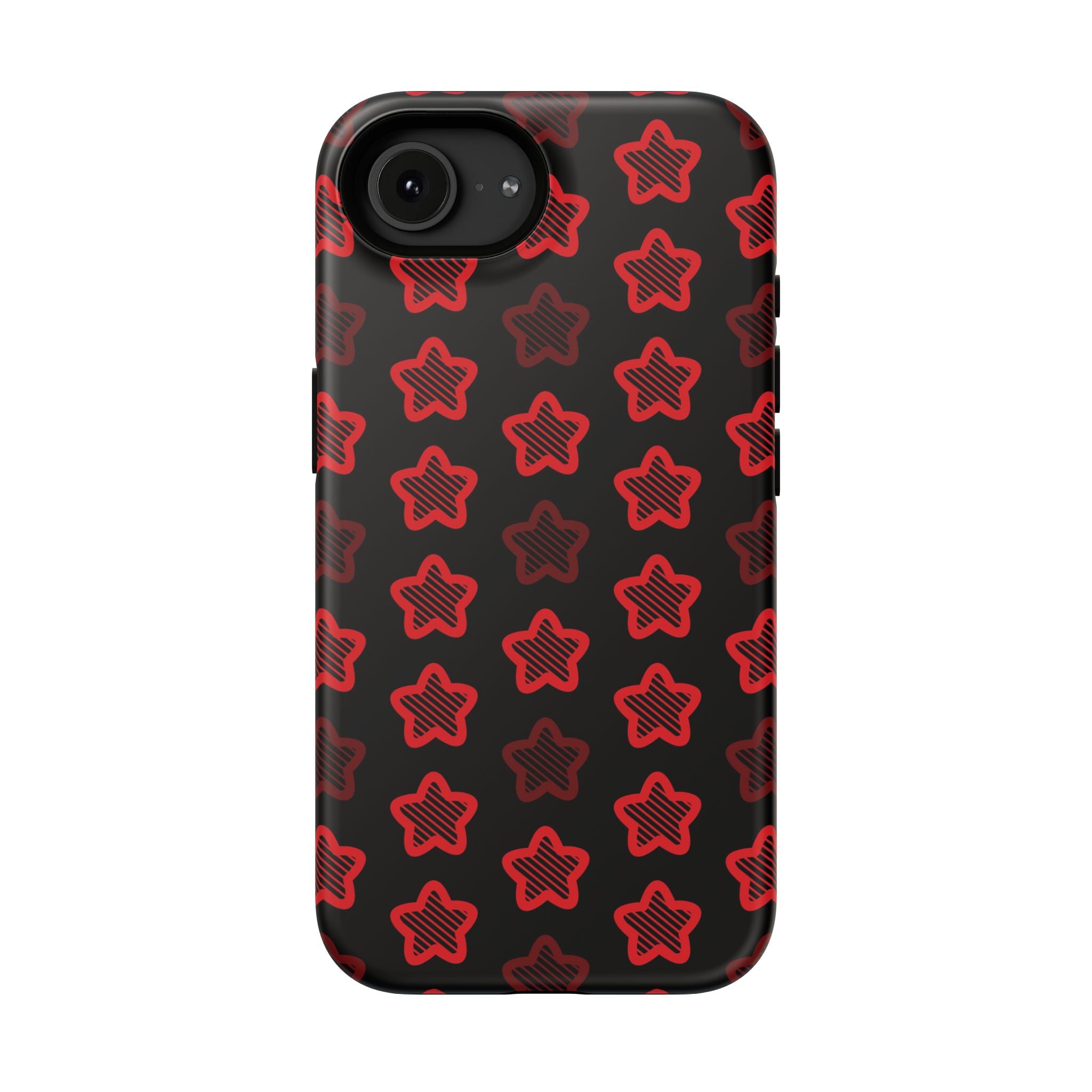 Red Stars Tough iPhone Case