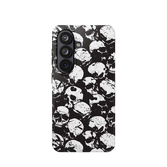 Skull Print Tough Samsung Case