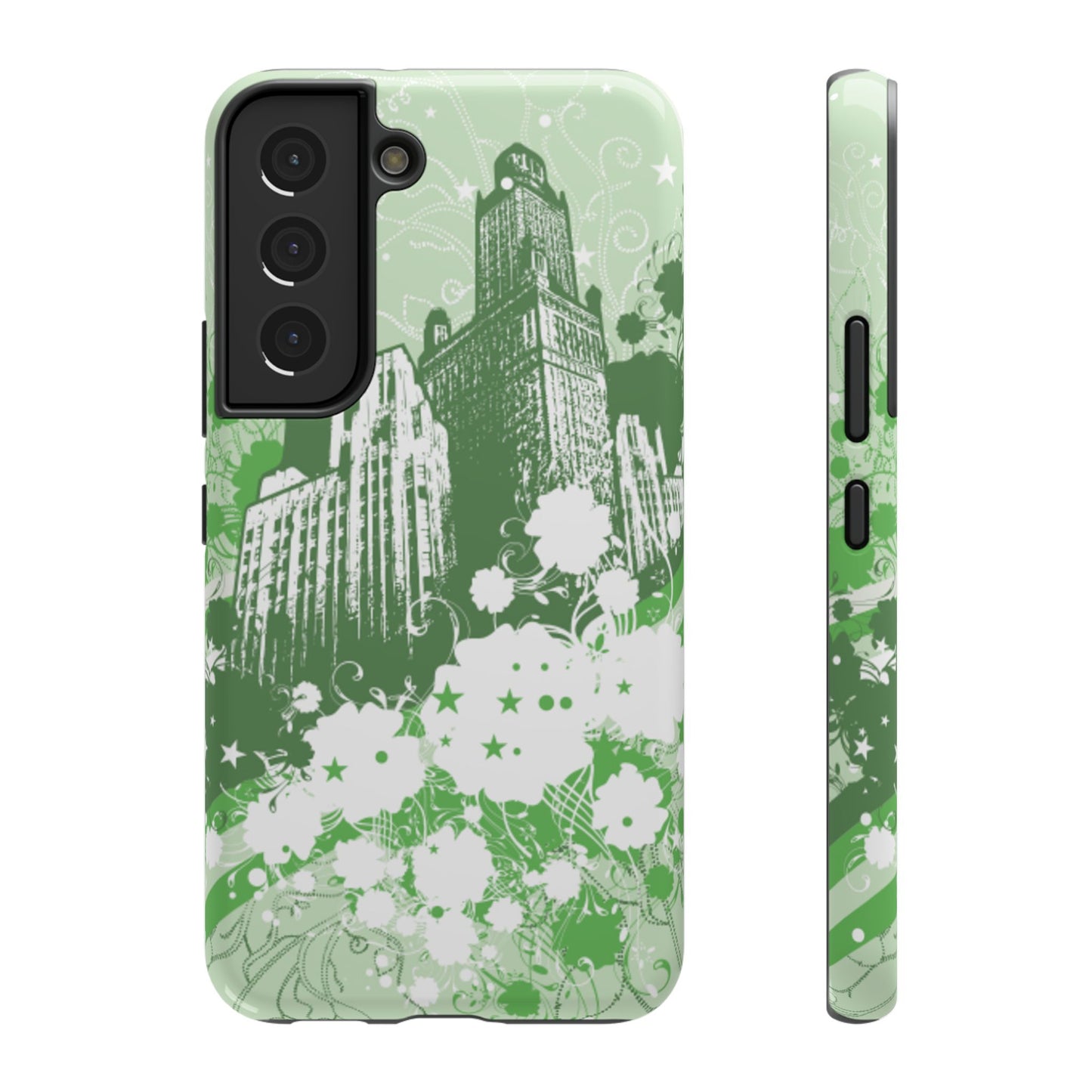 Green City Tough Samsung Case