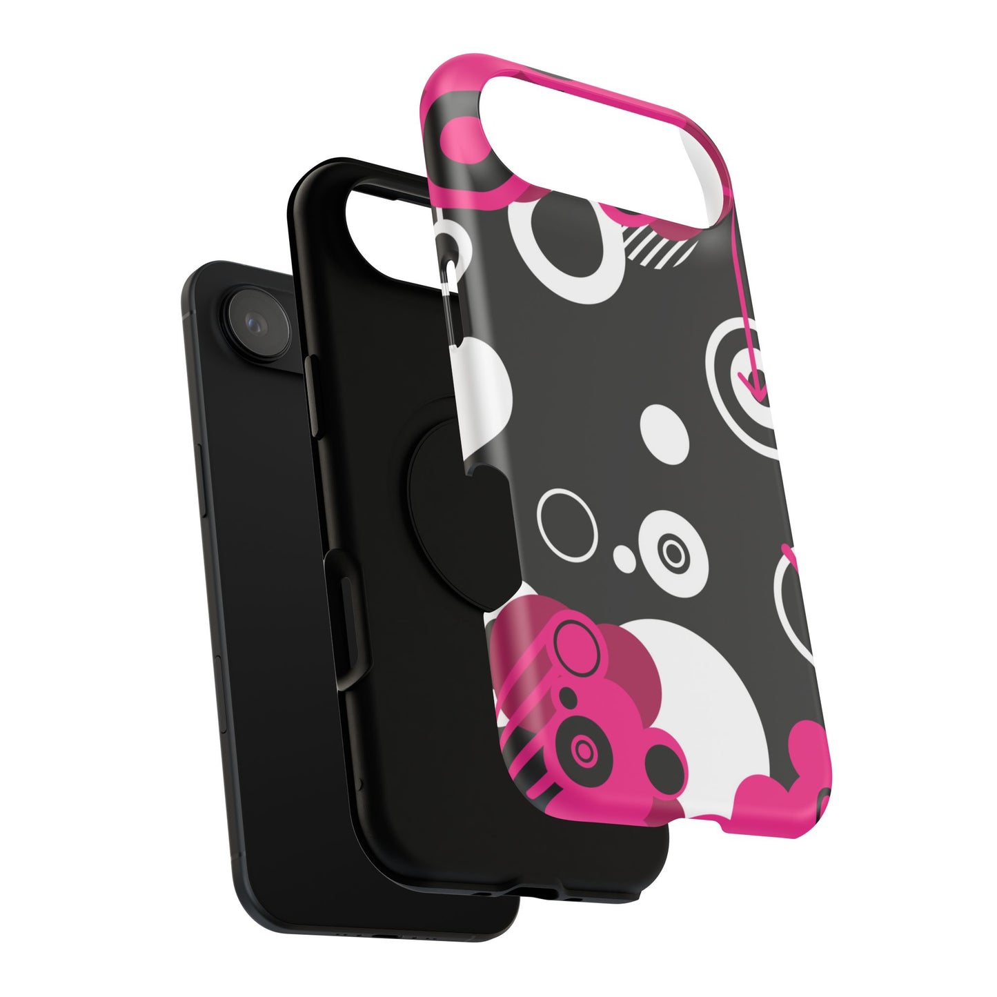 Pink Arrow Tough iPhone Case