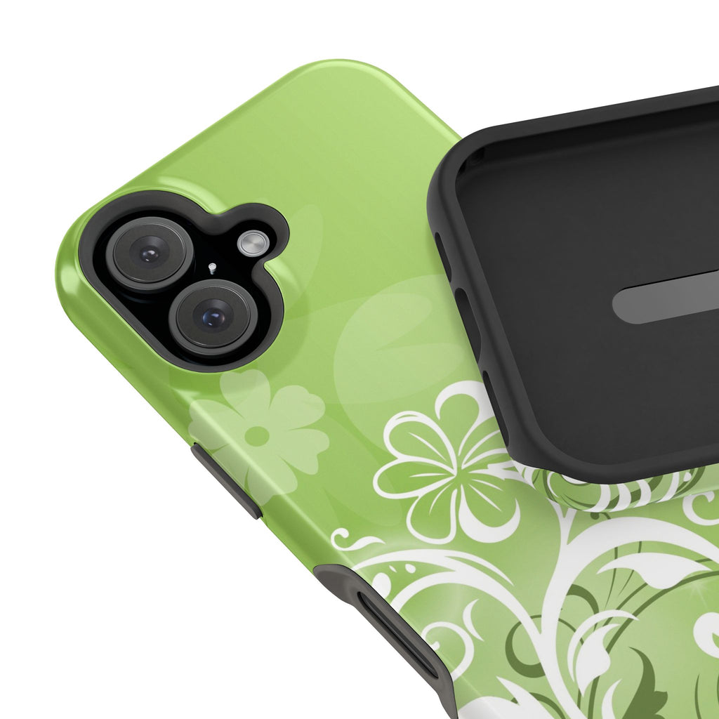 Green Mood Tough iPhone Case