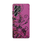 Midnight Petals Tough Samsung Case