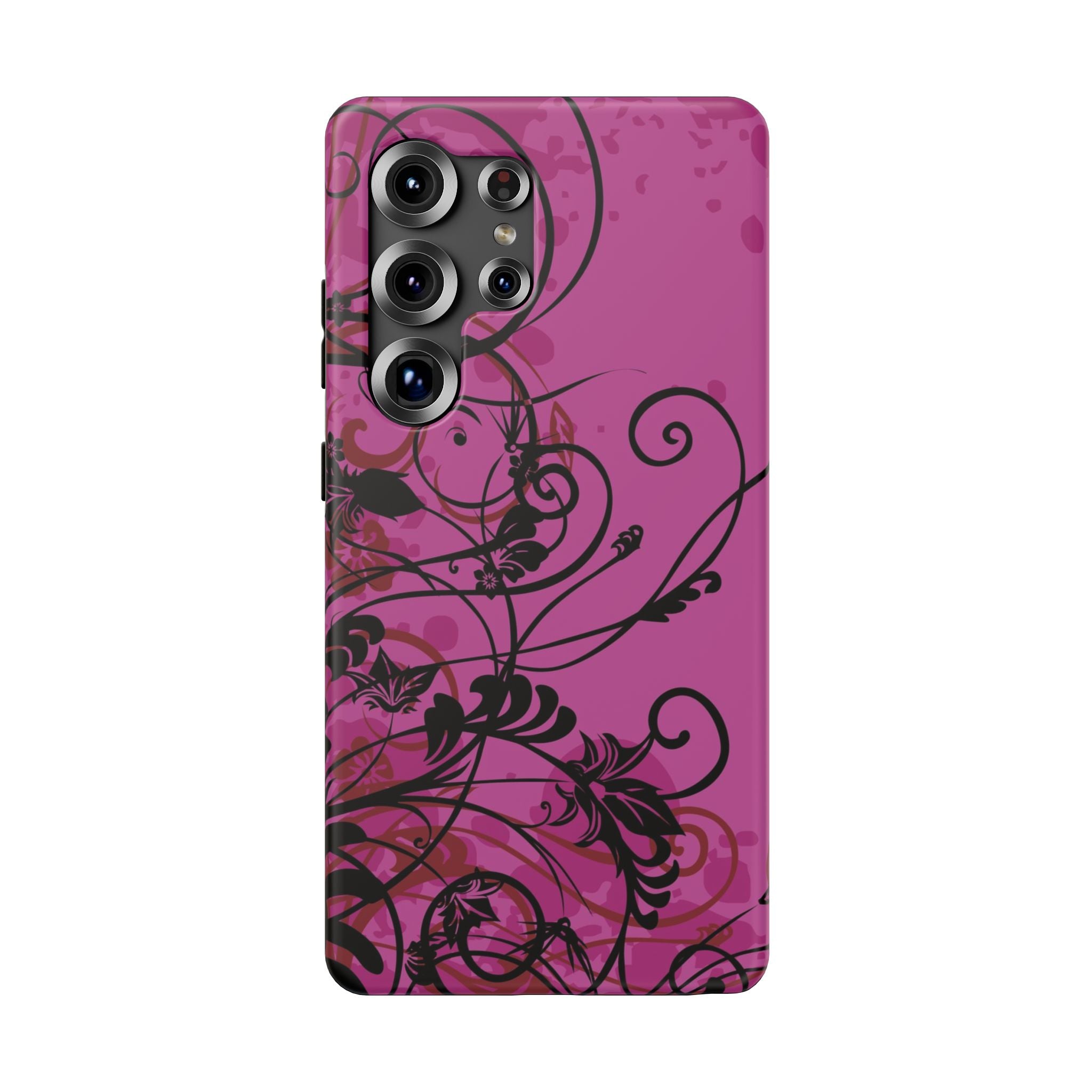 Midnight Petals Tough Samsung Case