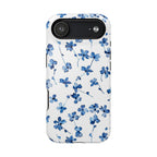 Blue Garden Tough iPhone Case