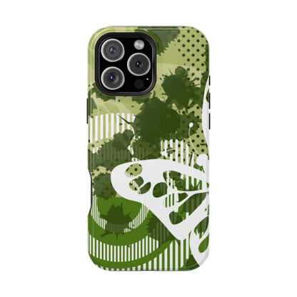 Green Echo Tough iPhone Case