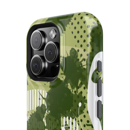 Green Echo Tough iPhone Case
