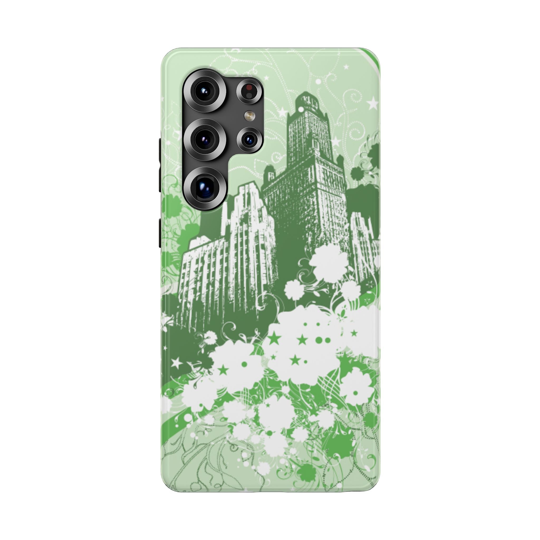 Green City Tough Samsung Case