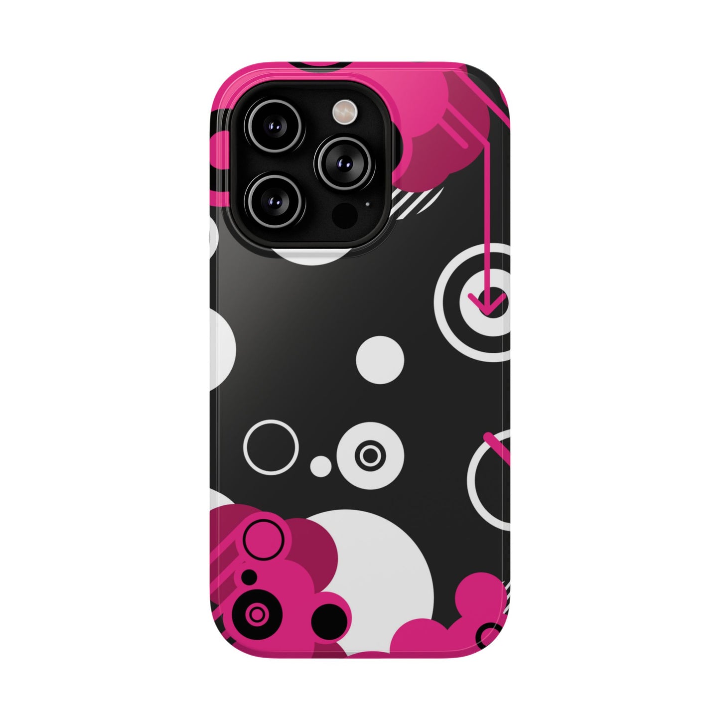 Pink Arrow Tough iPhone Case