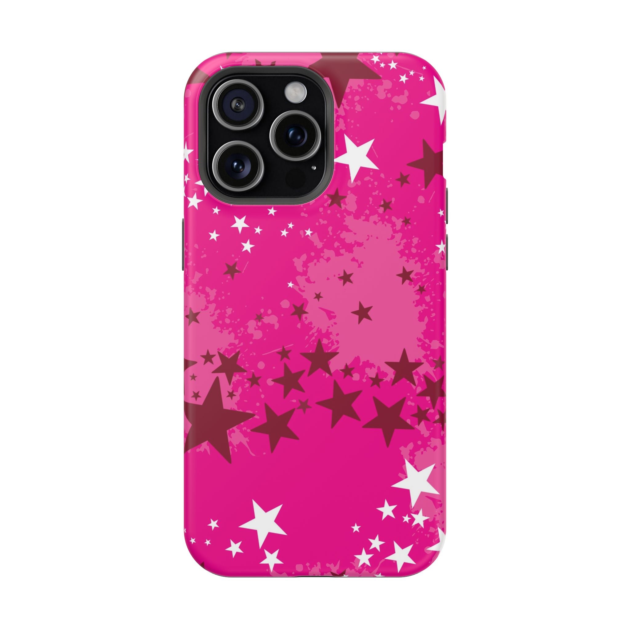 Pink Static Tough iPhone Case