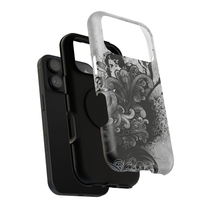 Charcoal Echo Tough iPhone Case