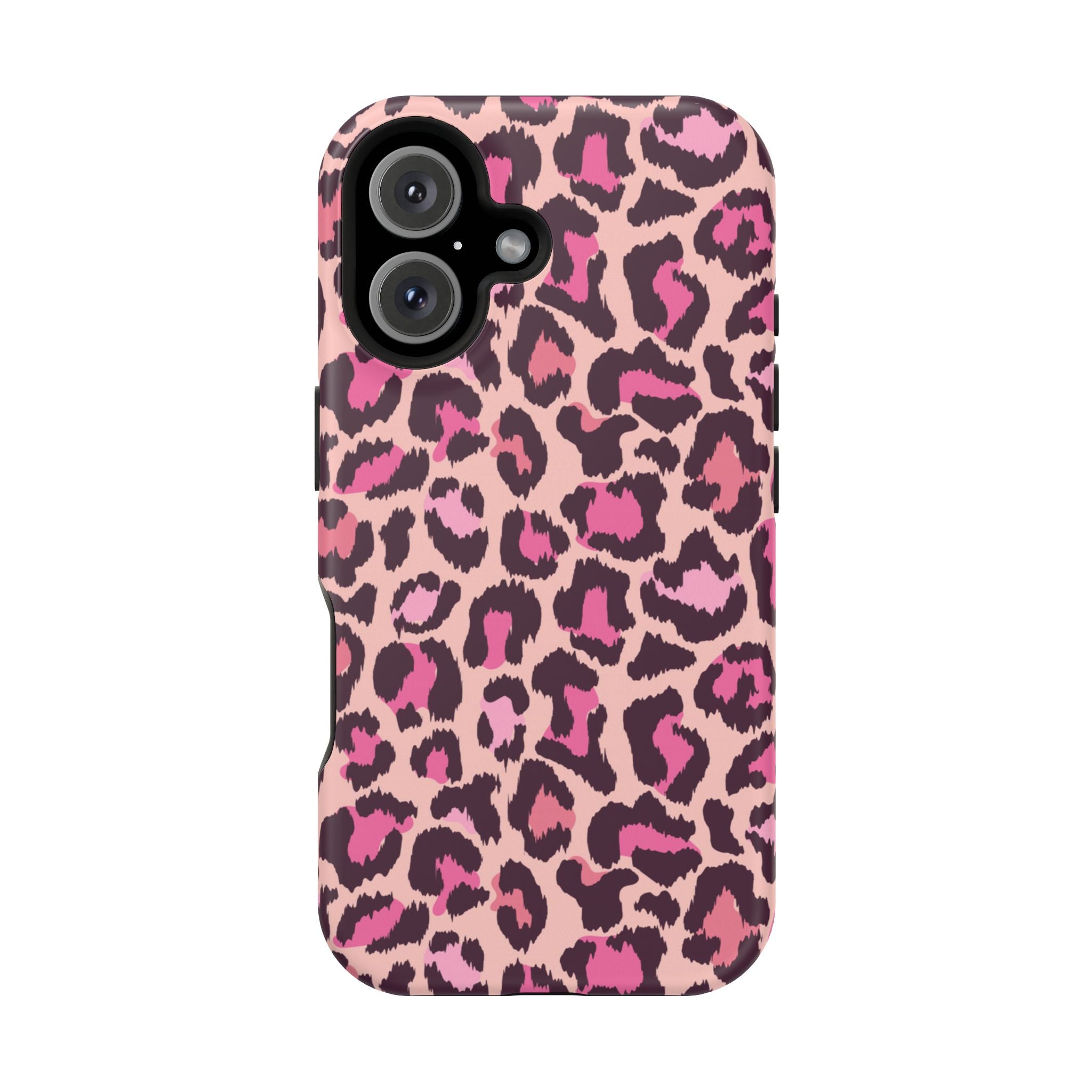 Pink Leopard Tough iPhone Case