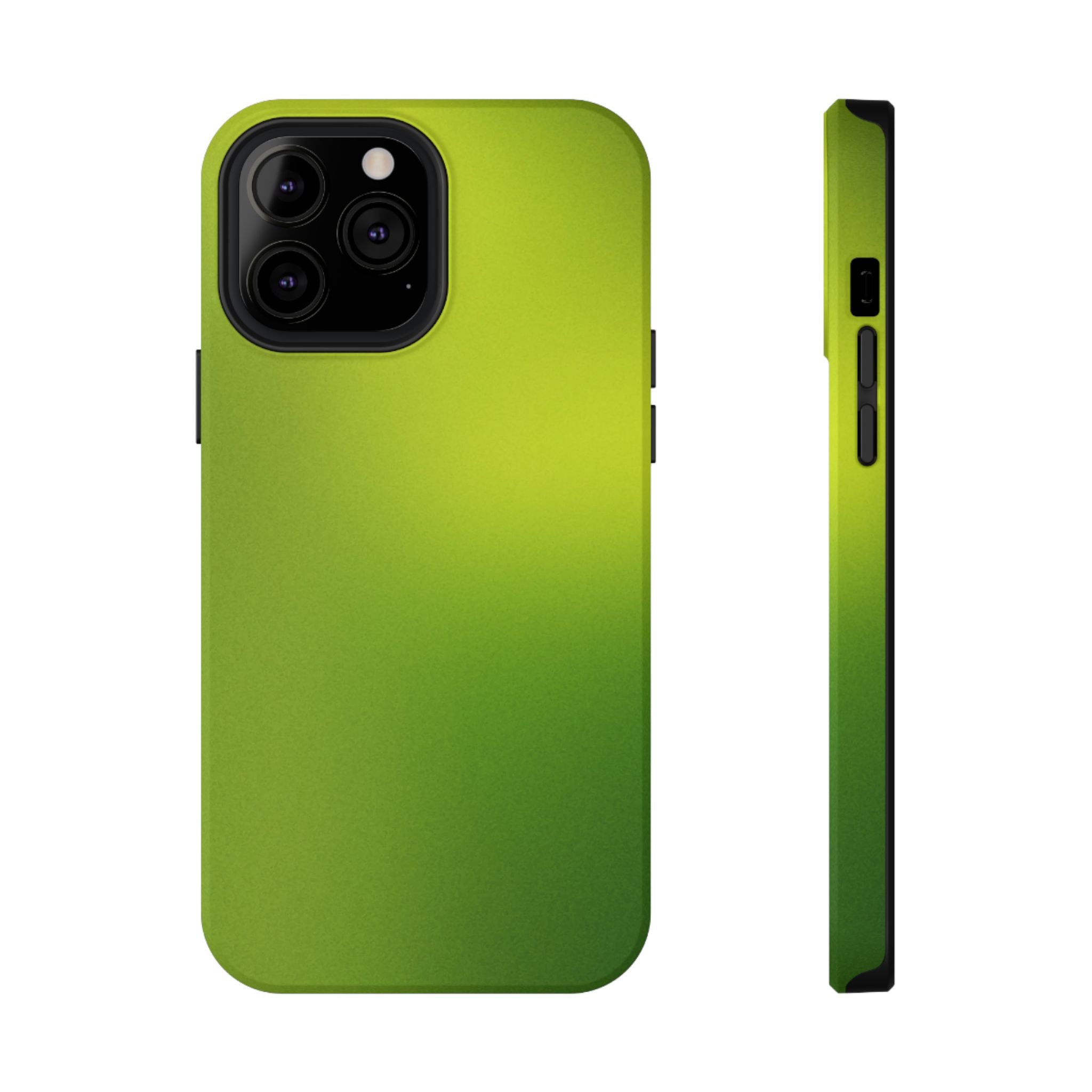 Lime Glow Tough iPhone Case