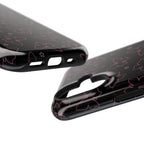 Midnight Flutter Tough iPhone Case