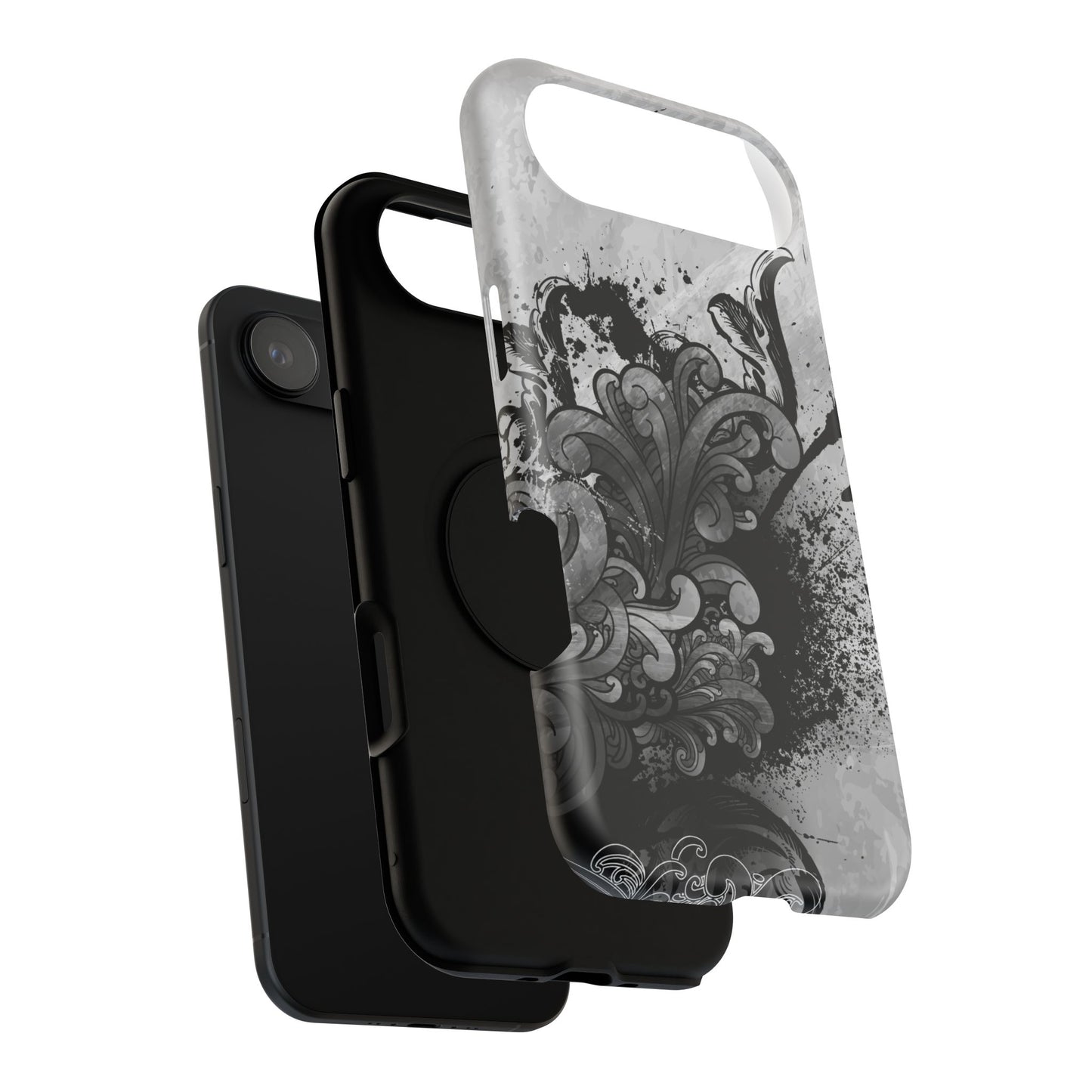 Charcoal Echo Tough iPhone Case