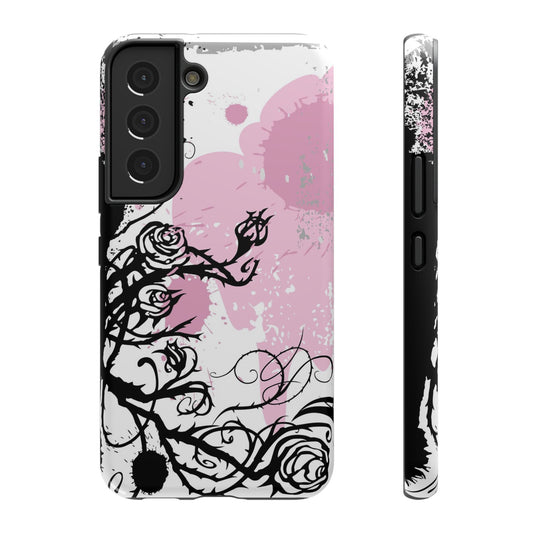 Wild Rose Tough Samsung Case