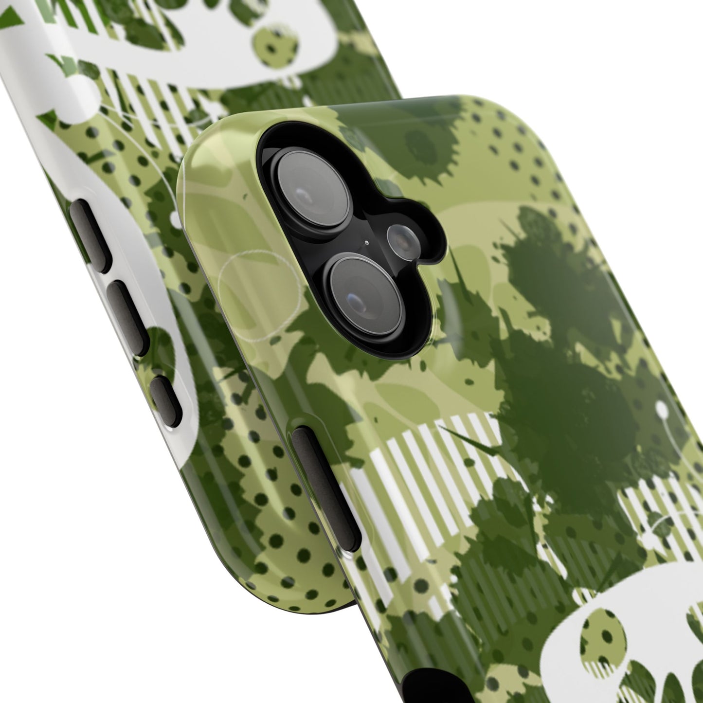 Green Echo Tough iPhone Case