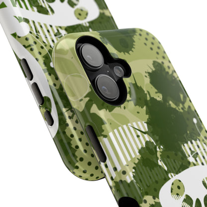 Green Echo Tough iPhone Case
