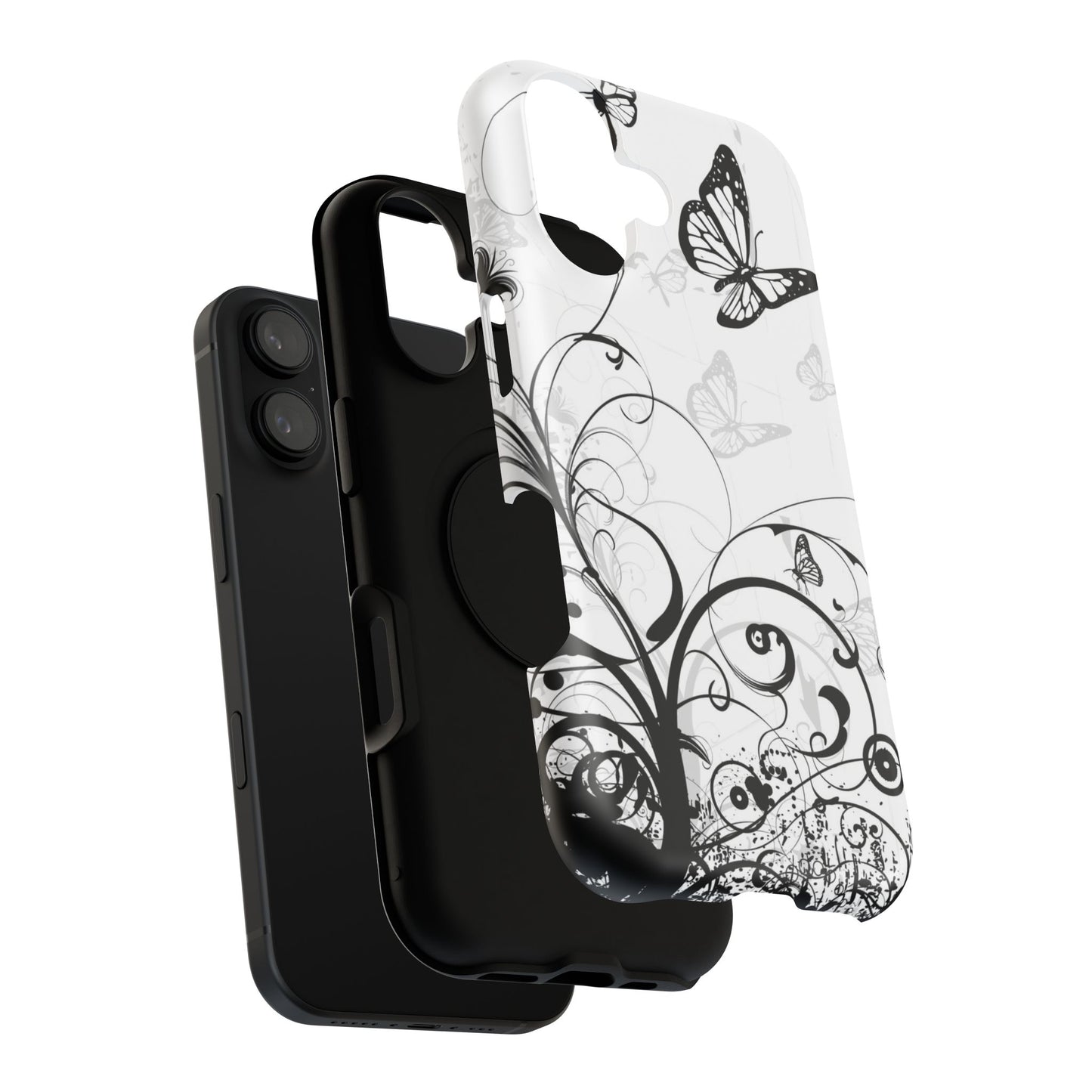 Night Flutter Tough iPhone Case