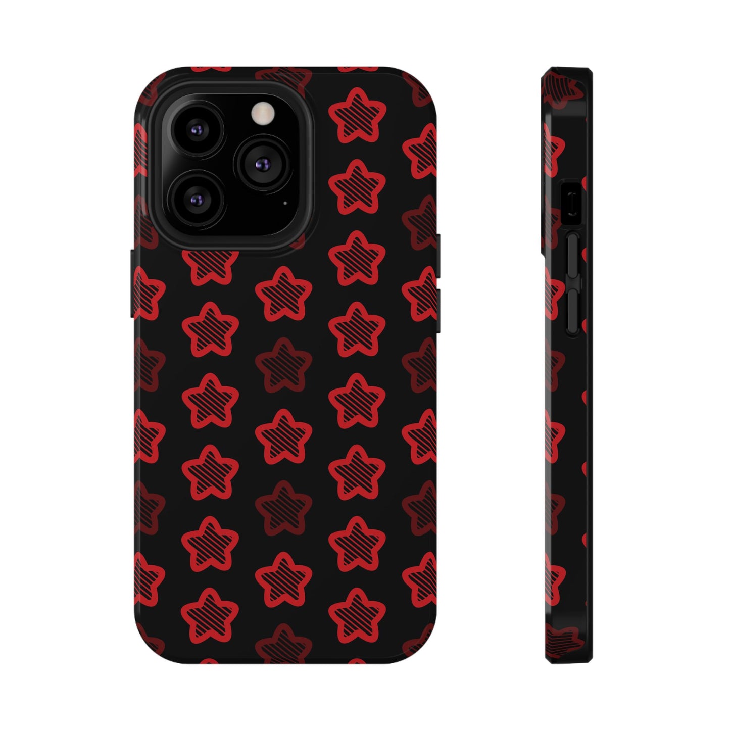 Red Stars Tough iPhone Case