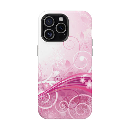 Faded Petals Tough iPhone Case