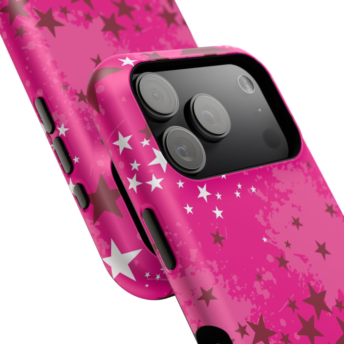 Pink Static Tough iPhone Case