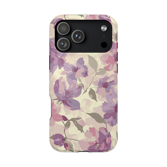 Violet Garden MagSafe Tough iPhone Case
