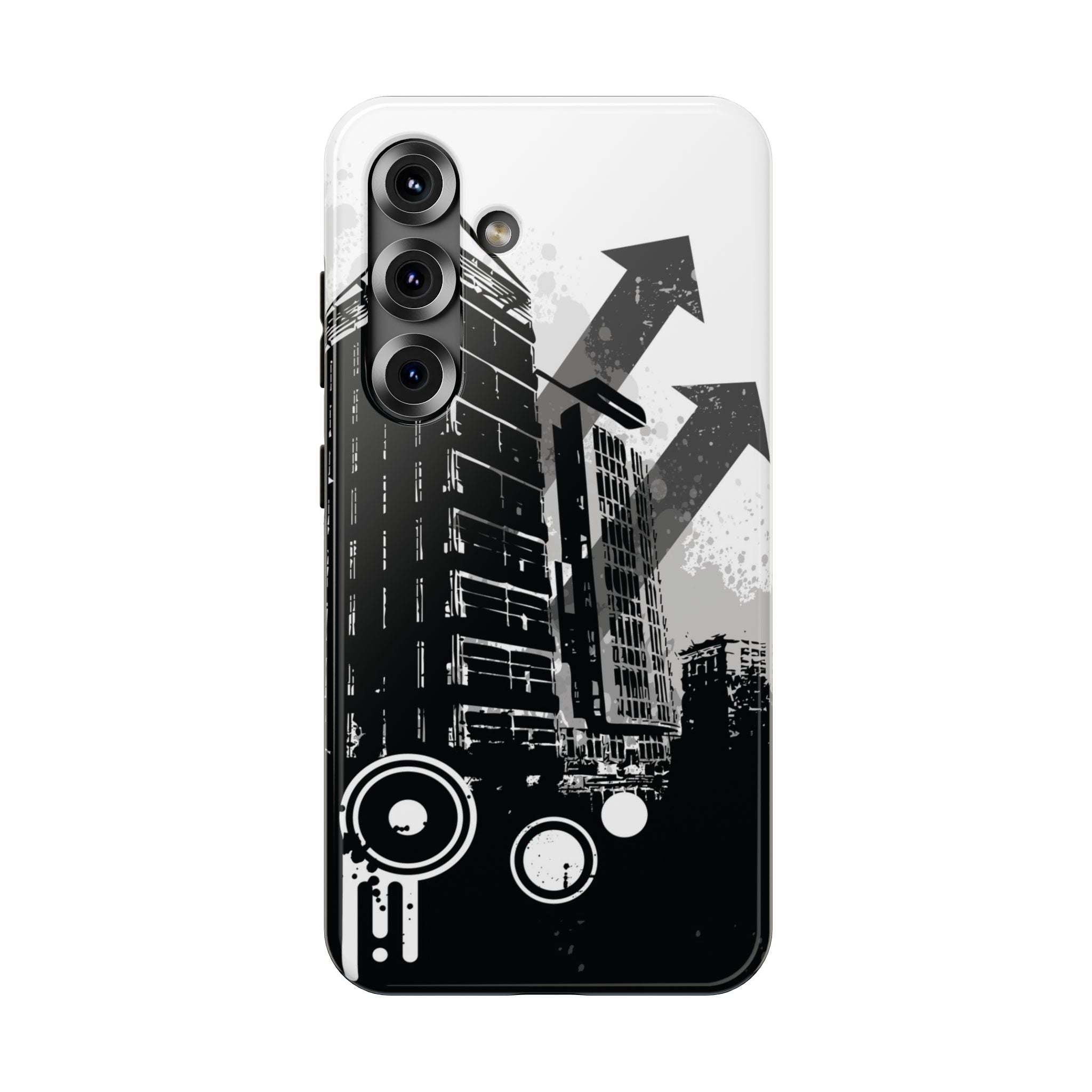 Monochrome City Tough Samsung Case