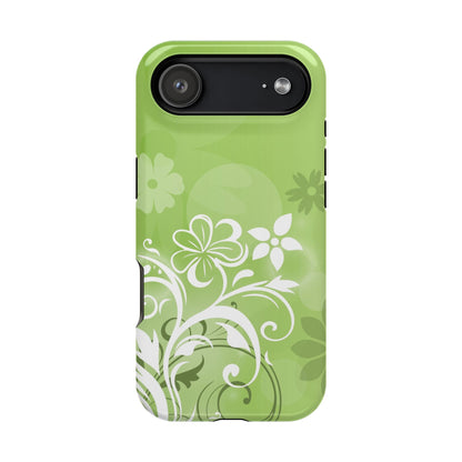 Green Mood Tough iPhone Case