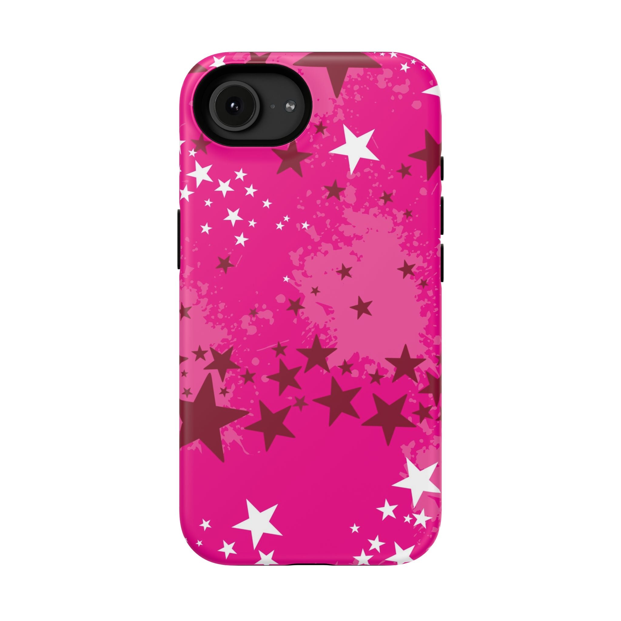 Pink Static Tough iPhone Case