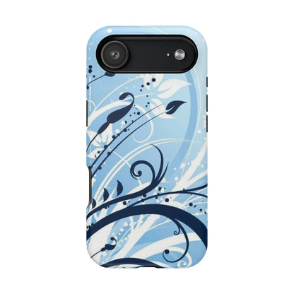 Bloom in Blue Tough iPhone Case