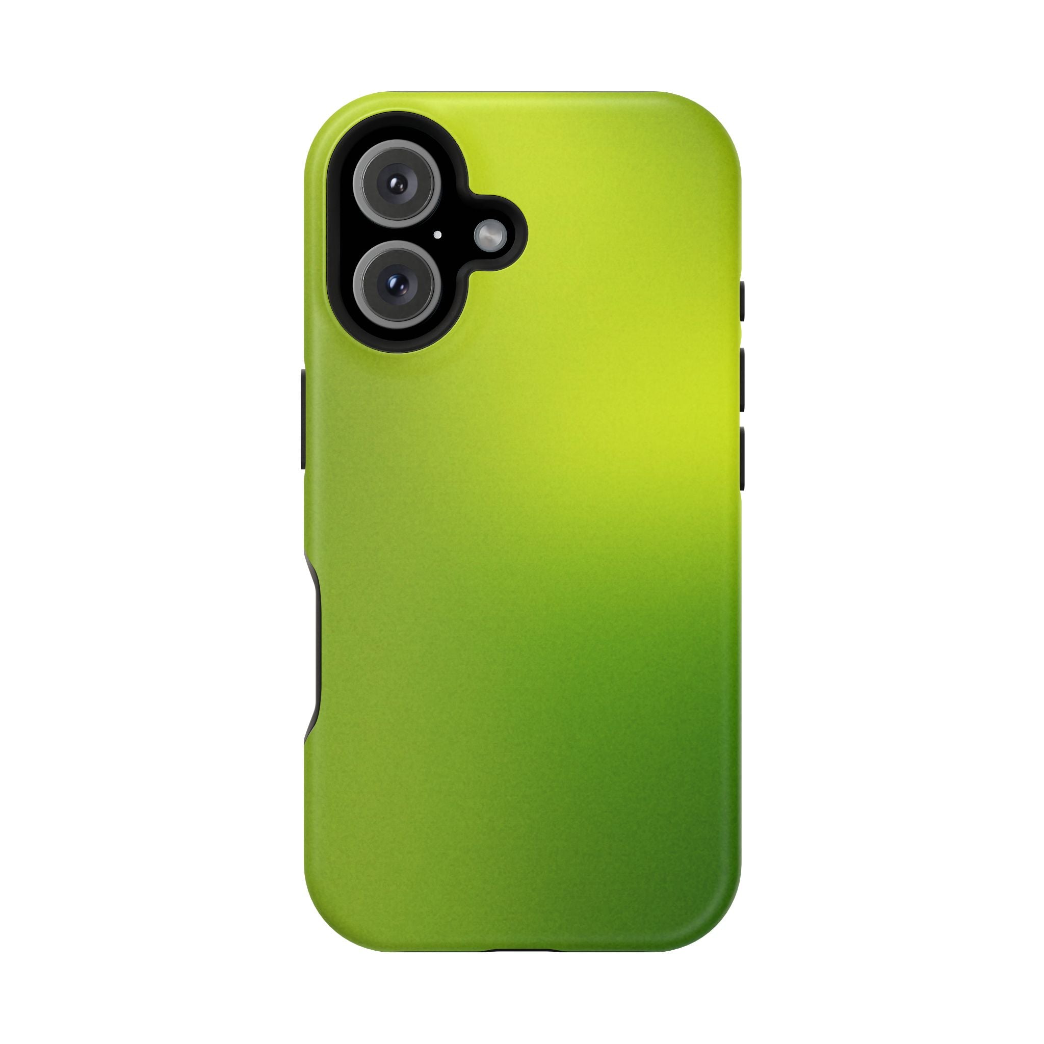Lime Glow Tough iPhone Case