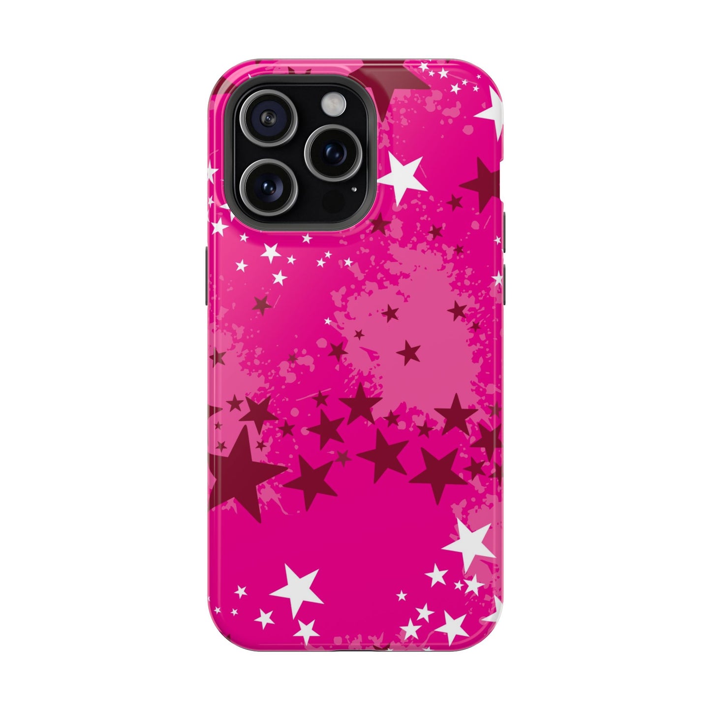 Pink Static Tough iPhone Case