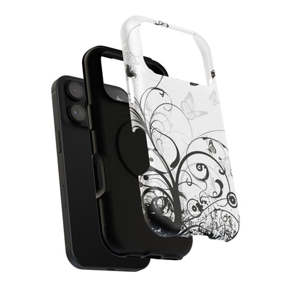 Night Flutter Tough iPhone Case