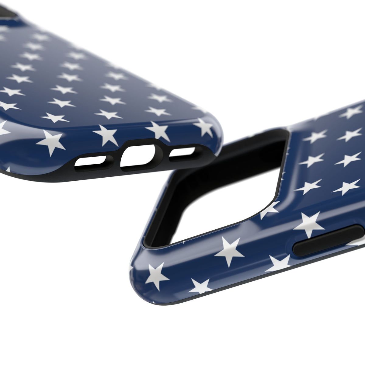 Deep Blue Stars Tough iPhone Case