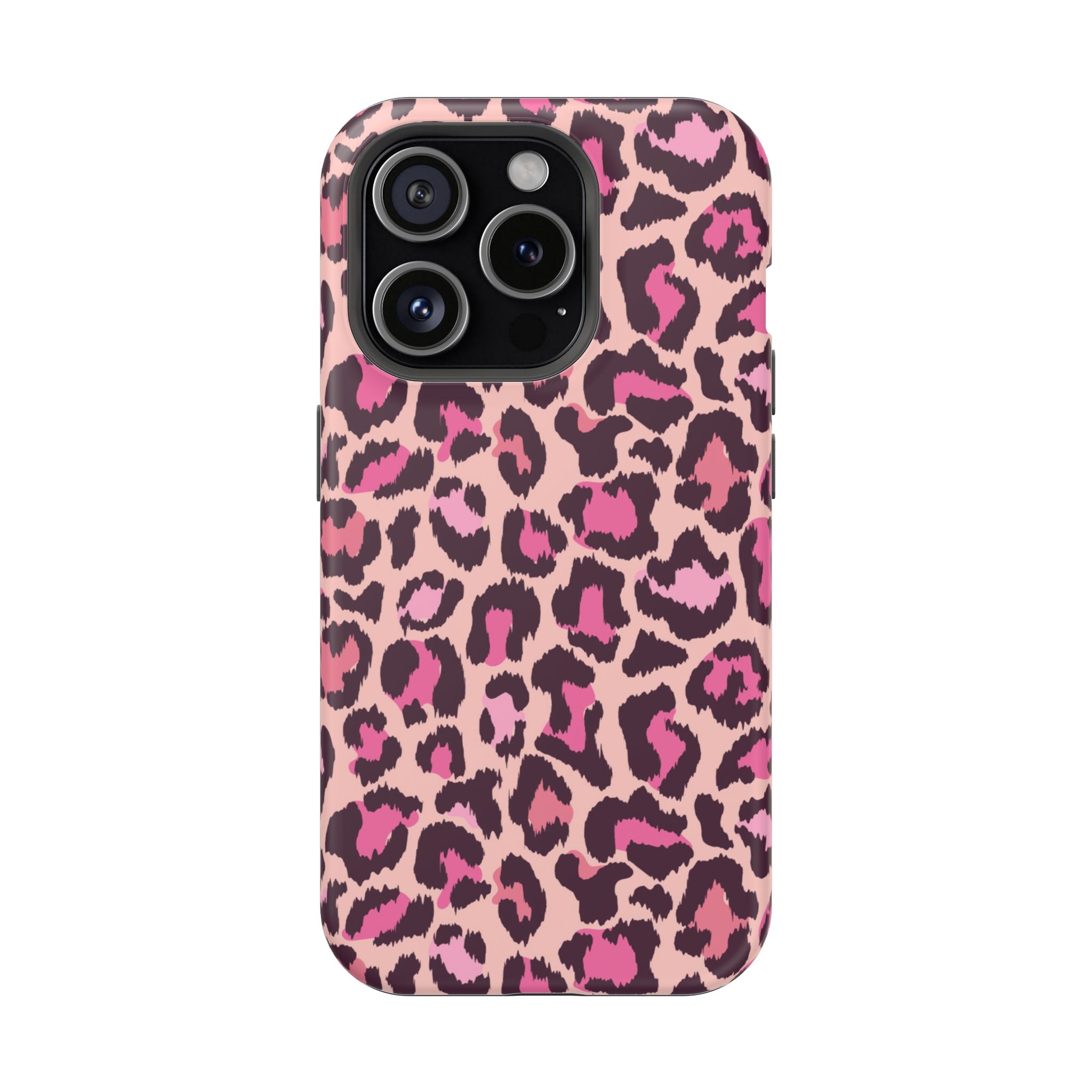 Pink Leopard Tough iPhone Case