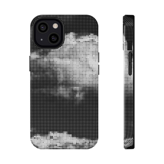 Cloud Block Tough iPhone Case