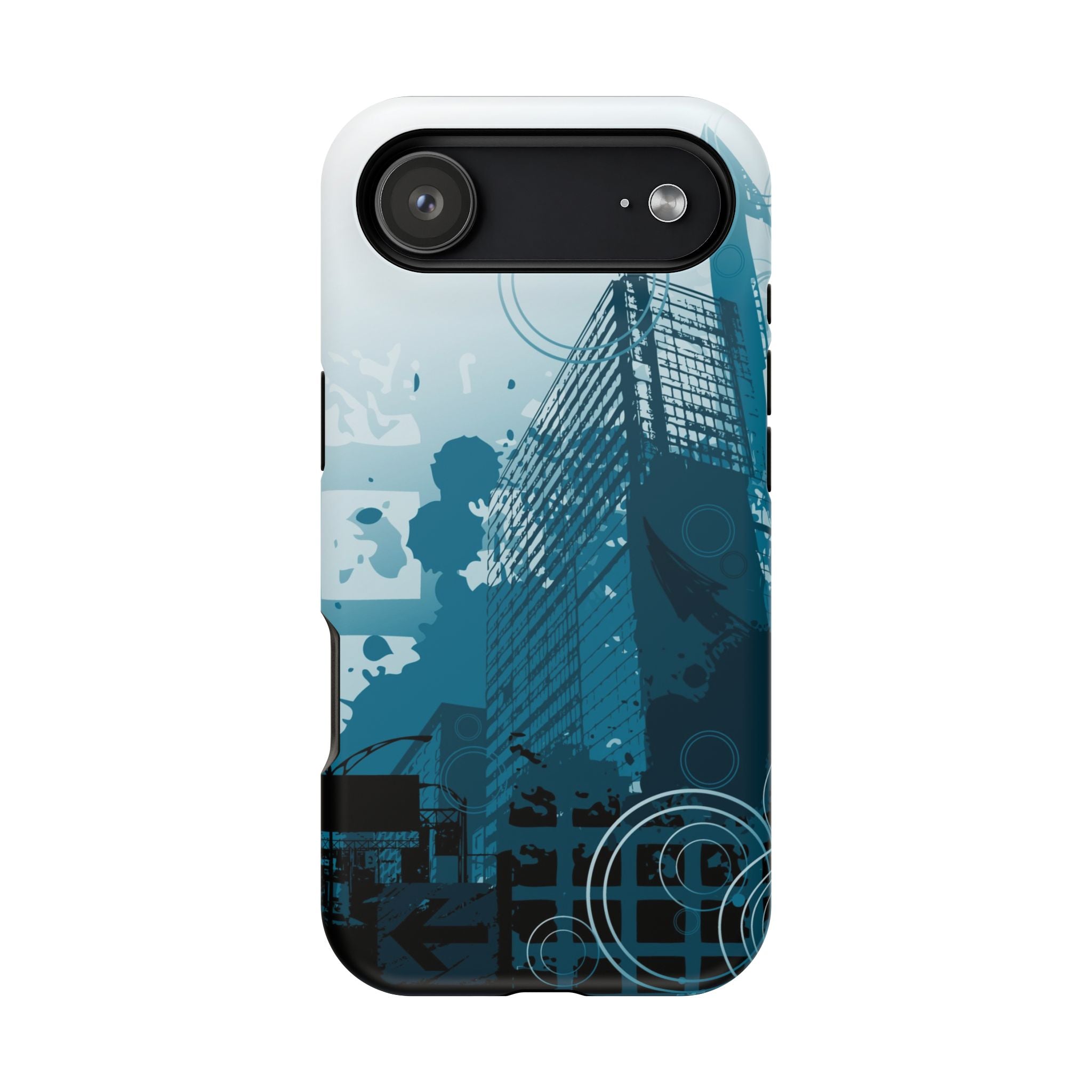 Blue Noise Tough iPhone Case