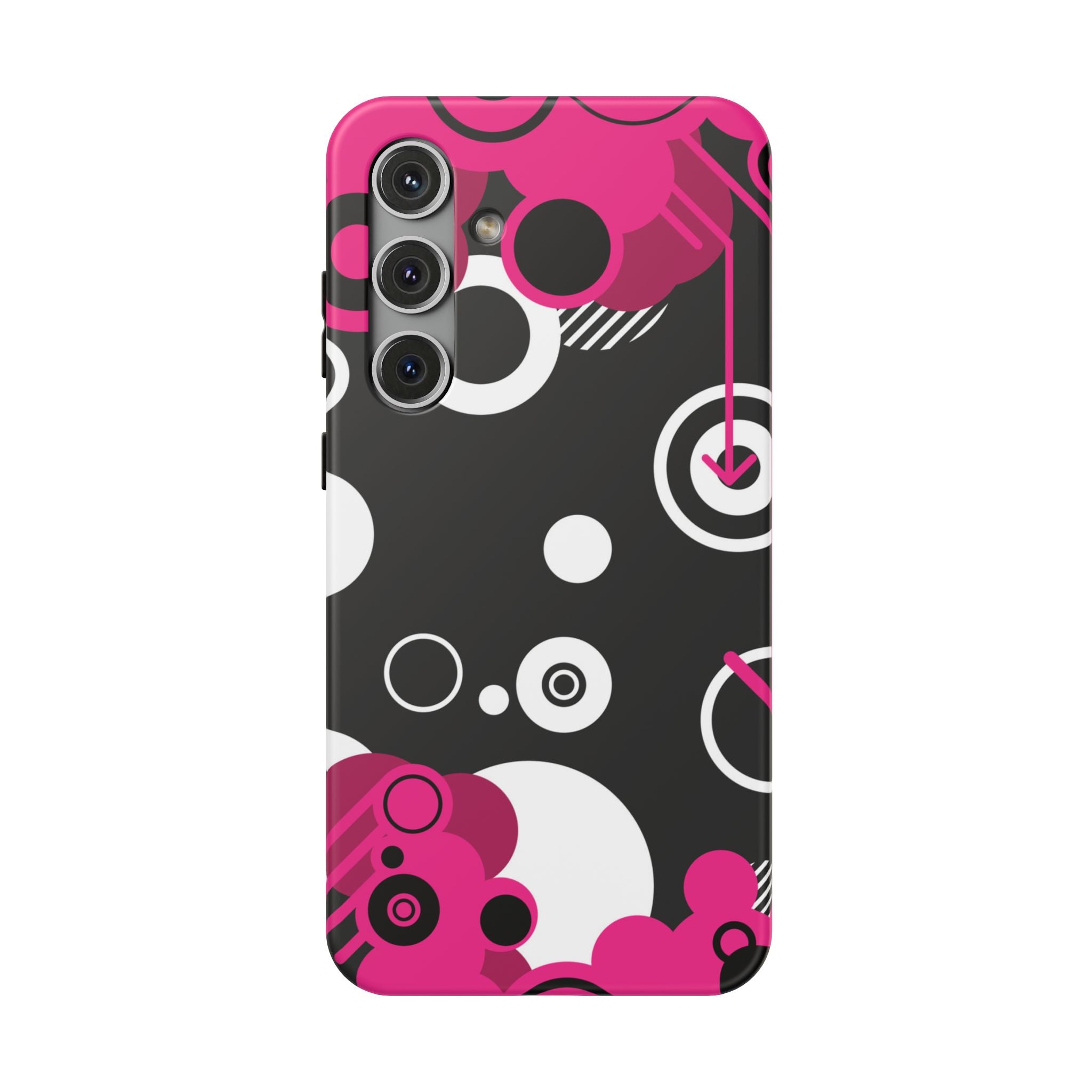 Pink Arrow Tough Samsung Case