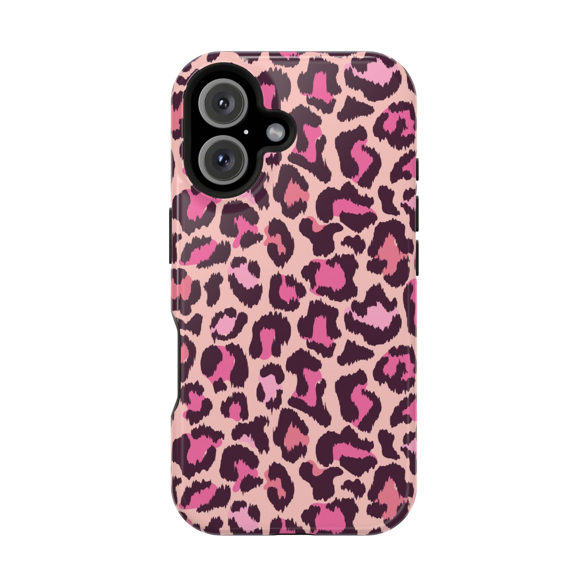 Pink Leopard Tough iPhone Case