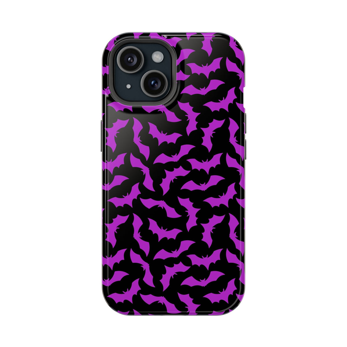 Purple Bats MagSafe Tough iPhone Case