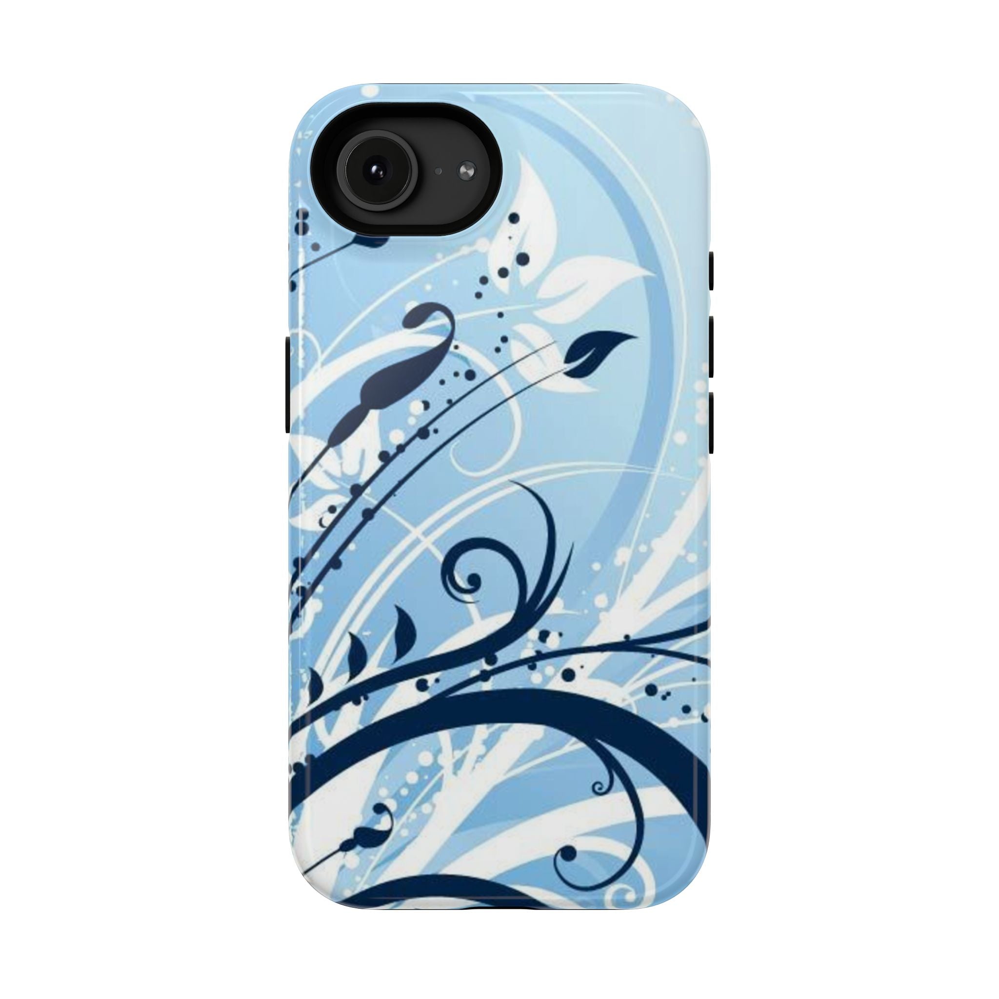 Bloom in Blue Tough iPhone Case