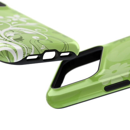 Green Mood Tough iPhone Case