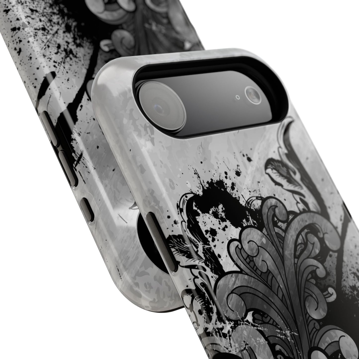 Charcoal Echo Tough iPhone Case