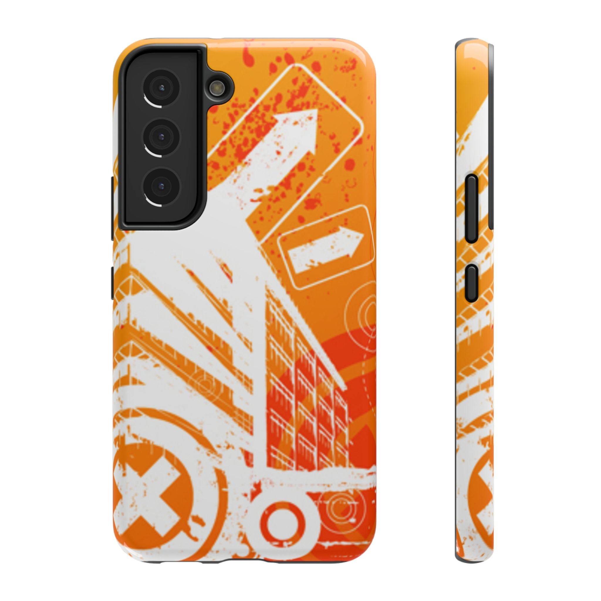 Tangerine Haze Tough Samsung Case