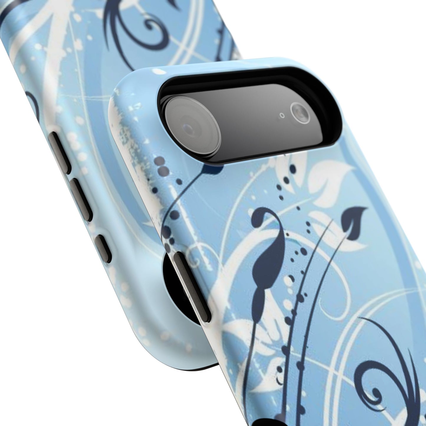 Bloom in Blue Tough iPhone Case